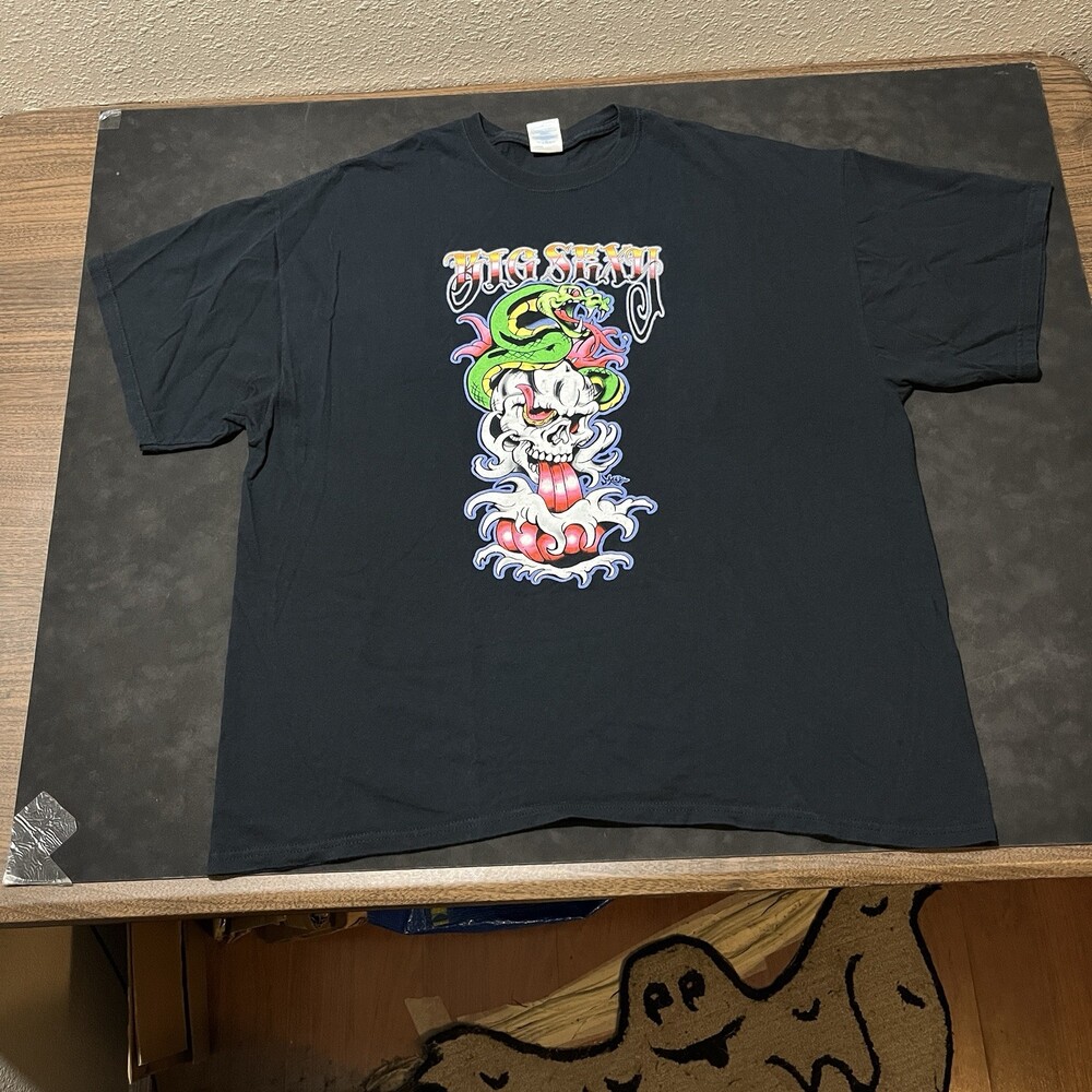Vintage NWO Shirt WCW Outsiders Kevin Nash Ed Hardy Tattoo Razor Ramon WWF 2XL